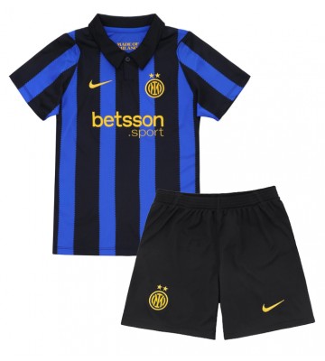 Inter Milan Hjemmebanetrøje Børn 2026-27 Kortærmet (+ Korte bukser)